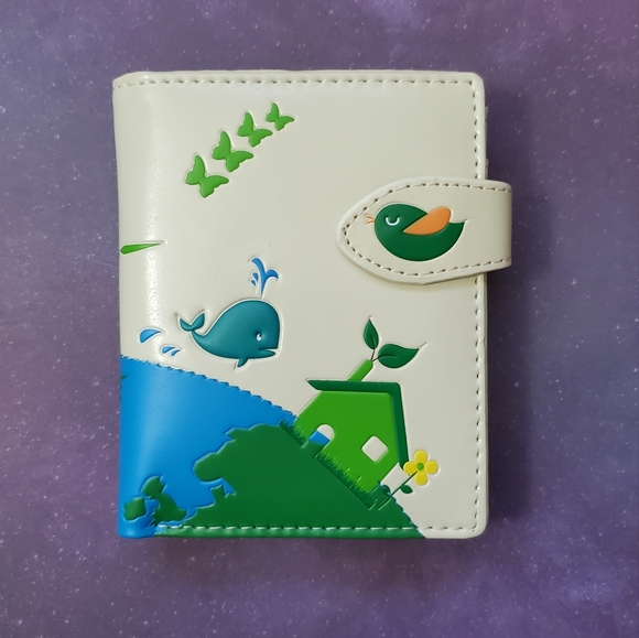 Shagwear Handbags - Mother Earth Wallet NWT - Shagwear - Cream Vegan Leather- New With Tags